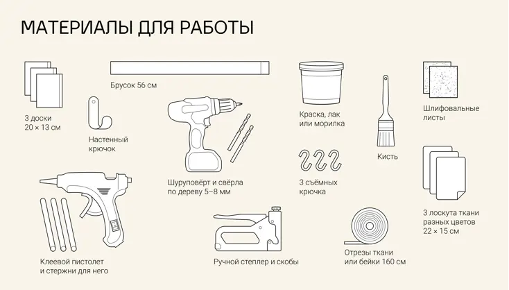 Какие материалы понадобятся