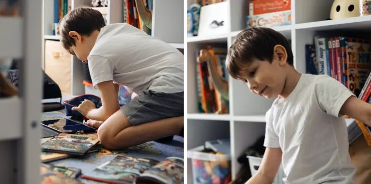 Как приучить ребёнка прибирать игрушки