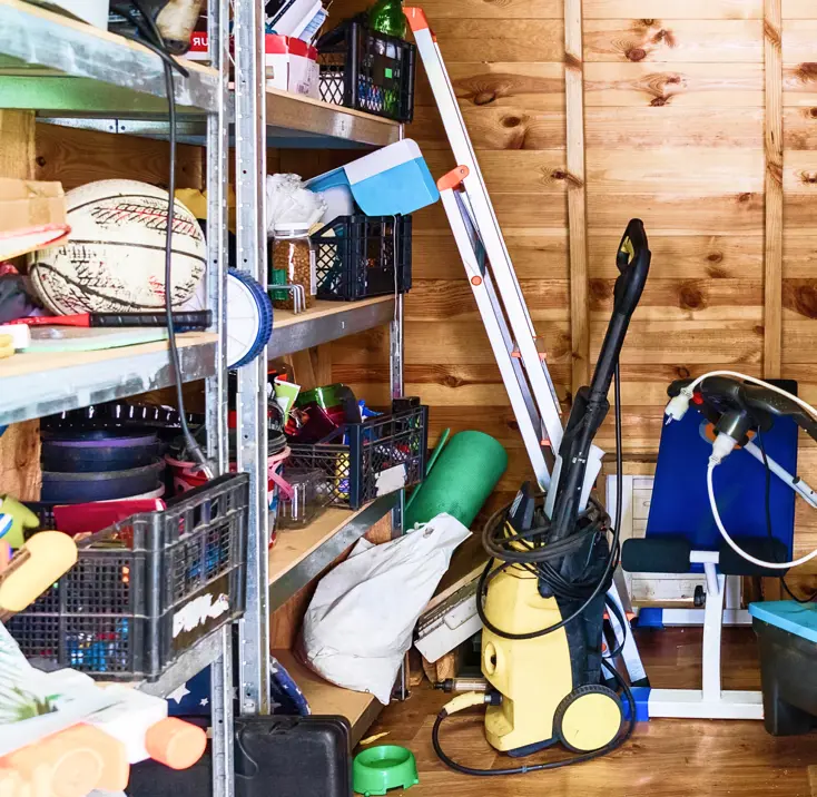 Бардак на балконе.