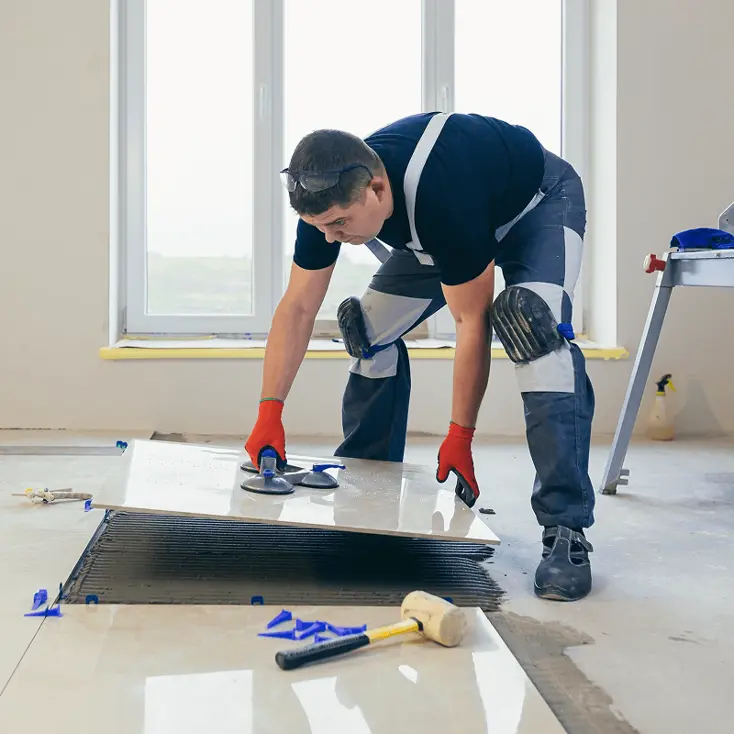 Используйте наколенники, когда работаете на коленях.