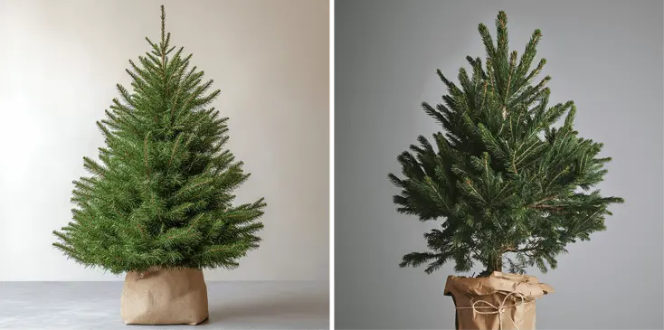 Русская и датская ели