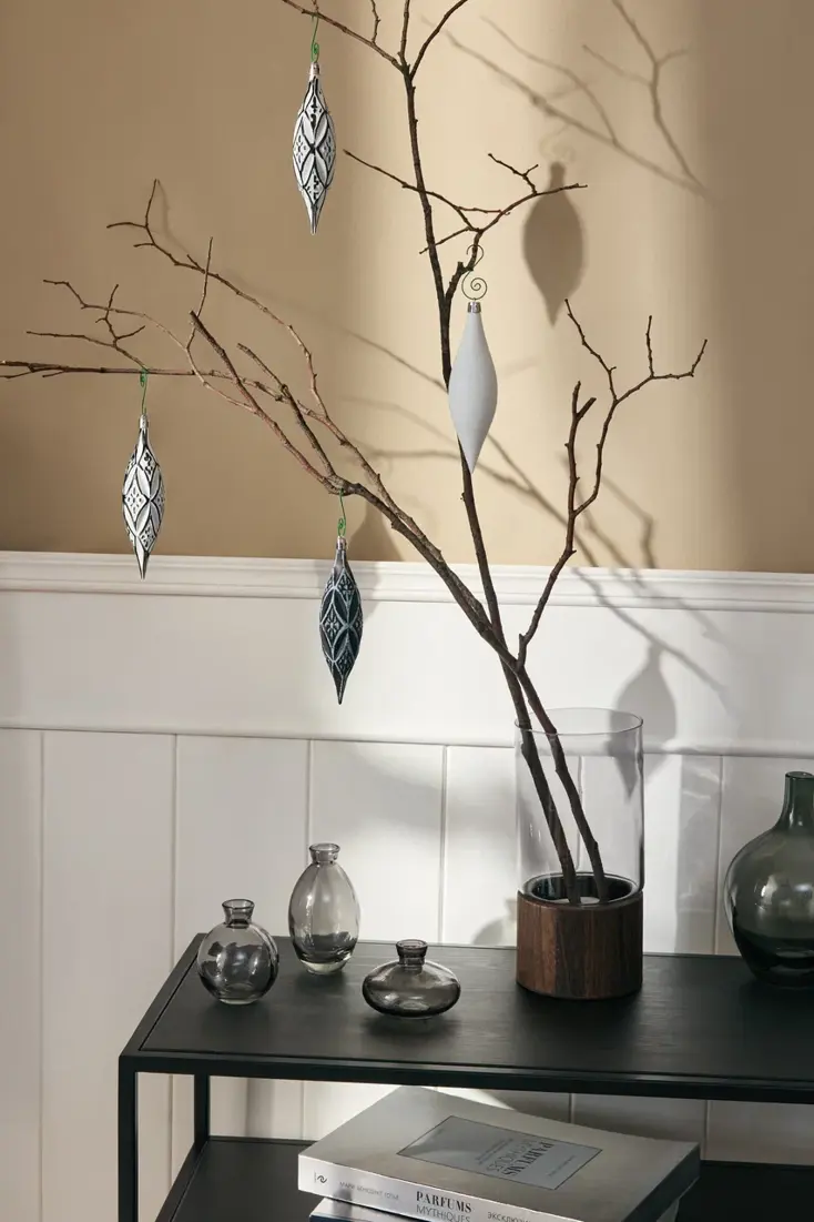 Как использовать ёлочные игрушки без ёлки.