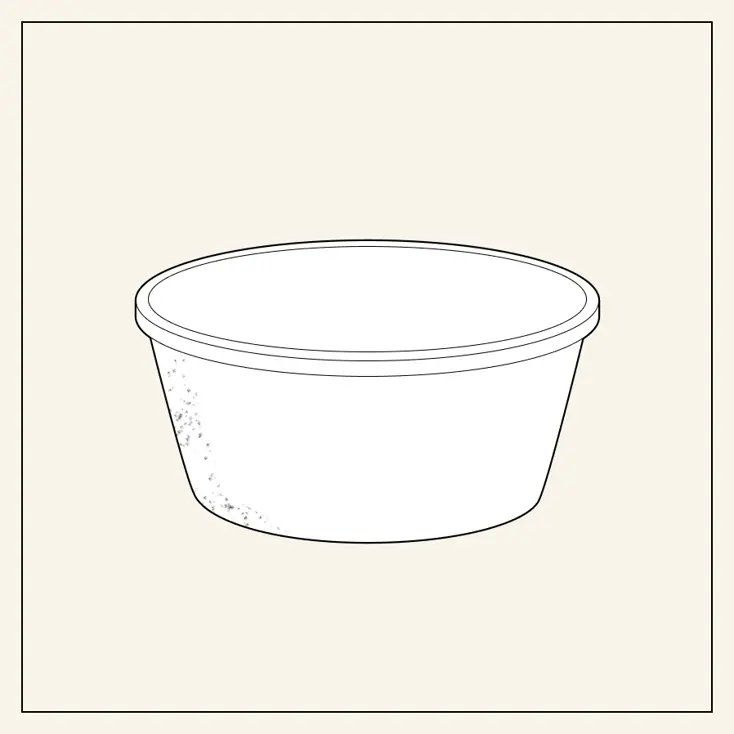 Ёмкость для шпаклёвки.