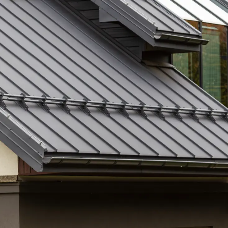 Решётчатые снегозадержатели.