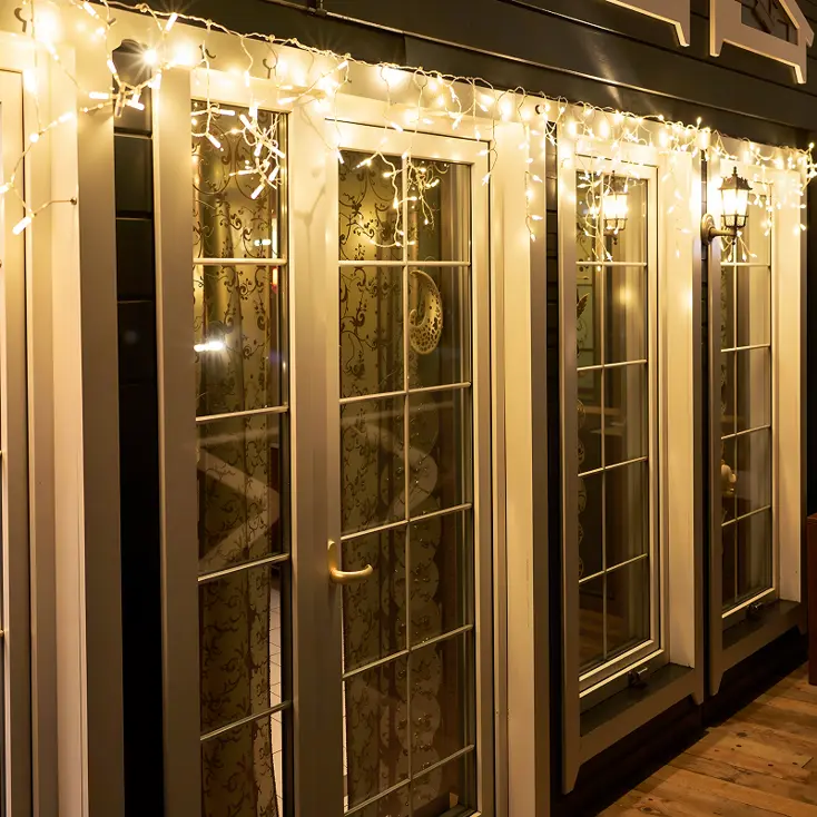 Гирлянда-бахрома.