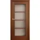 Дверь межкомнатная остеклённая Vario 90x200 см, шпон, цвет орех, с фурнитурой