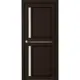 Дверь межкомнатная остеклённая Вита 70x200 см, ламинация, цвет мокко, с фурнитурой