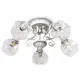 Люстра Bells 5xE14x60 Вт, металл/стекло, цвет белый