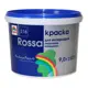 Краска акриловая Rossa-216 цвет белый 9 л база А