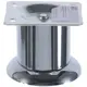 Опора круглая FK140S, H60 мм цвет хром