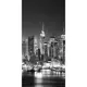 Фотообои флизелиновые Ночная панорама 100x200 см