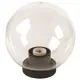 Плафон уличный Apeyron 1xE27x100 Вт, D25 см, цвет прозрачный, IP53