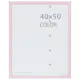 Рамка Color 40х50 см цвет розовый