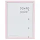 Рамка Color 30х40 см цвет розовый