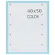 Рамка Color 40х50 см цвет голубой