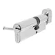 Цилиндр Palladium 2J07 35T01, 35x55 мм, ключ/вертушка, цвет хром