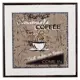 Декор «Cocktail Coffee A» 15x15 см цвет коричневый