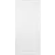 Дверь для шкафа Delinia «Леда белая» 60x130 см, МДФ, цвет белый