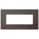 Витрина для шкафа Delinia «Фрейм тёмный» 60x35 см, ЛДСП, цвет коричневый