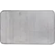 Коврик для ванной комнаты «Coccon» 50x80 см цвет серый