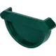 Заглушка желоба цвет зелёный