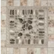 Плитка напольная «Помпеи» 33x33 см 1 м² цвет коричневый/красный