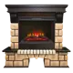Каминокомплект Stone Brick & Sparta 25.5
