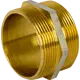 Ниппель 2"x2" НР латунь 027-8969