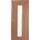 Дверь межкомнатная остеклённая 90x200 см ламинация цвет дуб селект