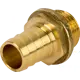 Штуцер Aquasfera 1/2"x16 мм НР латунь 018-0358