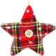 Украшение ёлочное «Звезда», текстиль