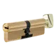 Цилиндр Apecs Premier XR-90-C15-G, 45x45 мм, ключ/вертушка, цвет золото
