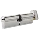 Цилиндр Apecs SM-120-C-NI, 60x60 мм, ключ/вертушка, цвет никель