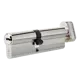 Цилиндр Apecs SM-100(45/55C)-C-NI, 45x55 мм, ключ/вертушка, цвет никель