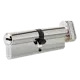 Цилиндр Apecs SM-85(40C/45)-C-NI, 40x45 мм, ключ/вертушка, цвет никель