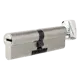 Цилиндр Apecs Premier XR-100-C15-NI, 50x50 мм, ключ/вертушка, цвет никель