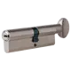 Цилиндр Kale 164BM-100-C-NP, 50х40 мм, ключ/вертушка, цвет никель