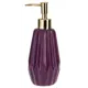Дозатор для жидкого мыла Purple, керамика, цвет фиолетовый