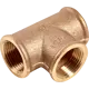 Тройник Viega 264246, внутренняя резьба, 3/4", бронза 264246