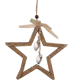 Ёлочное украшение на подвесе «Звезда»