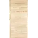 Дверка жалюзийная 1205x594x20 мм хвоя сорт А