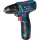 Дрель-шуруповерт аккумуляторная Bosch GSR120, 12 В Li-ion 2х1.5 Ач