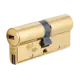 Цилиндр Cisa AP4S OP3S1-13.66, 30x10x30 мм, ключ/ключ, цвет латунь