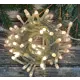 Электрогирлянда наружная нить «Минишар» 10 м 100 LED тёплый белый