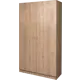 Шкаф распашной Турин с 2 дверями 120x212x45 см ЛДСП цвет гикори джексон