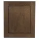 Дверь для шкафа «Лион» 60х70 см, массив дерева, цвет коричневый