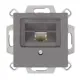 Розетка компьютерная ABB BJB Basic 55 Шато цвет черный