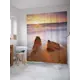 Шторка для ванной Камни на волнистом береге 180x200 см
