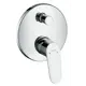 Смеситель для ванны Hansgrohe Focus E2 внешняя часть однорычажный цвет хром