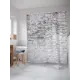 Штора для ванной JoyArty Старые кирпичи из ткани, 180x200 см с крючками